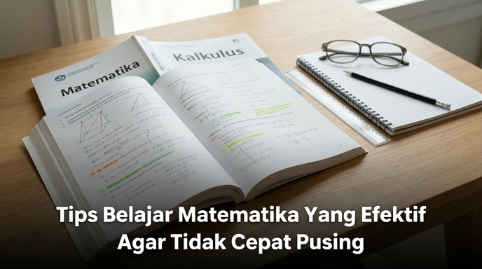 Tips Belajar Matematika Yang Efektif Agar Tidak Cepat Pusing